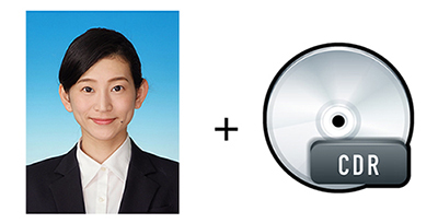 商品イメージ証明写真とCDR
